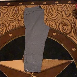 Cynthia rowley capris stretch